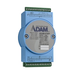 [NVT000815] ADAM-6760D 8SSR Relé/8 DI Puerta de enlace de E/S inteligente