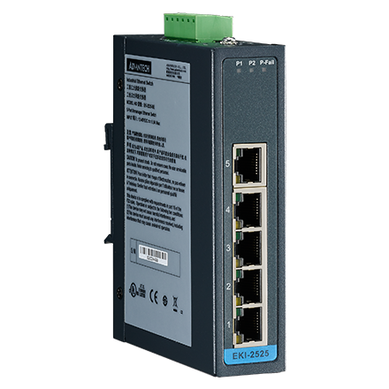 [NVT004449] EKI-2525-BE Conmutador Ethernet no administrado 5FE