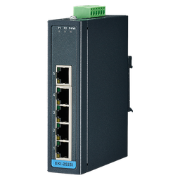 [NVT004450] EKI-2525I Conmutador Ethernet no administrado 5FE, -40~75 ℃