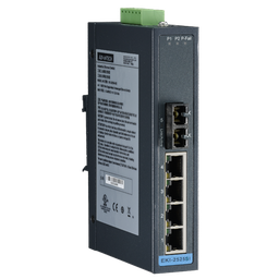 [NVT004456] EKI-2525SI-AE Conmutador Ethernet no administrado monomodo 4FE+1FE SC, -40~75 ℃