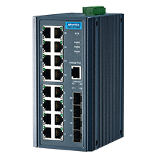 [NVT004465] EKI-2720G-4F-AE Conmutador industrial no administrado Gigabit de puerto 16GE+4SFP