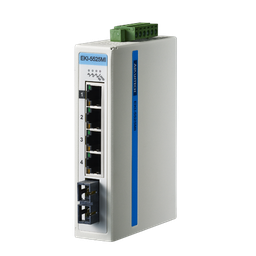 EKI-5525MI Conmutador Ethernet no administrado multimodo 4FE+1FE SC, ATEX/C1D2/IECEx, -40~75 ℃