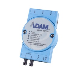 [NVT000810] ADAM-6521/ST Conmutador Ethernet no gestionado multimodo 4FE+1FE ST, montaje flexible