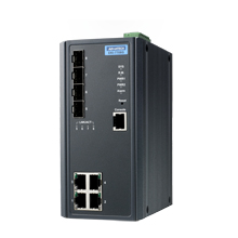 EKI-7708E-4FI Conmutador Ethernet administrado 4FE+4G SFP, -40~75 ℃