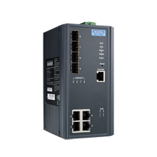 [NVT004523] EKI-7708G-2FV 4GE + 4 x Giga SFP (compatible con VDSL2) + 2 transceptores VDSL2 Conmutador redundante administrado