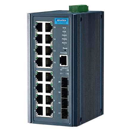 [NVT004541] EKI-7720G-4F-AE Conmutador Ethernet administrado 16GE+4G SFP
