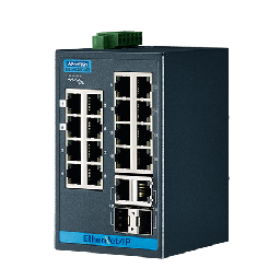 [NVT004495] EKI-5626CI-EI Conmutador Ethernet gestionado combinado 16FE+2G compatible conEtherNet/IP, -40~75 ℃