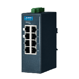EKI-5528I-MB Conmutador Ethernet gestionado 8FE compatible con Modbus/TCP, -40~75 ℃