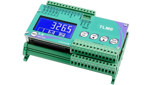 [NVT020082] Transmisor De Peso Analógico-Digital ( RS485 ) 8 Canales Para Celdas De Carga