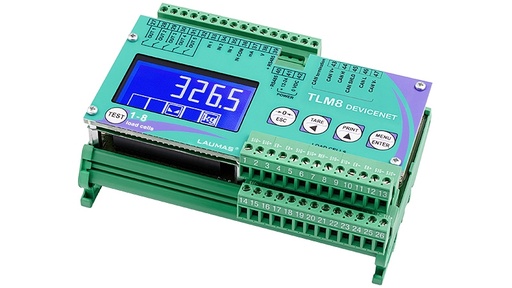 [NVT020085] Transmisor De Peso Analógico-Digital (RS485, DeviceNet) 8 Canales Para Celdas De Carga