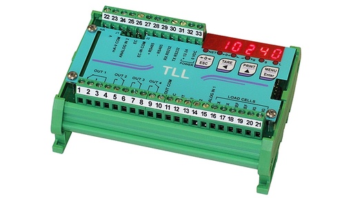 [NVT020095] Transmisor De Peso Digital ( RS232 - RS485 )