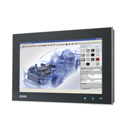 [NVT044238] TPC-1881WP Computadora con panel multitáctil HD TFT LED LCD de 18,5" Intel® Core™ i3/ i7 de cuarta generación